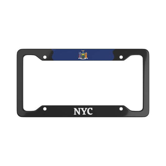 New York NYC, New York State, USA License Plate Frame