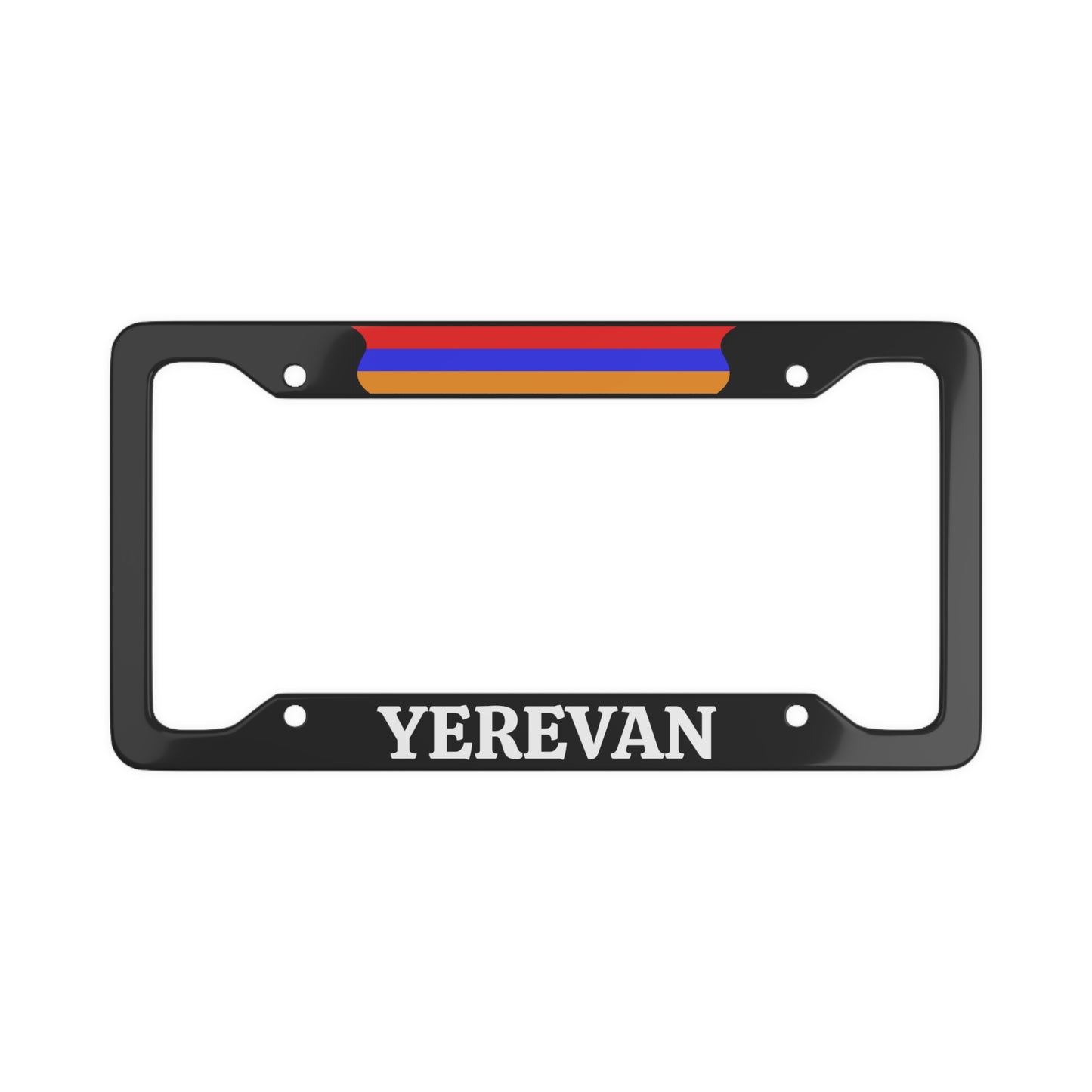 YEREVAN Armenia with flag License Plate Frame
