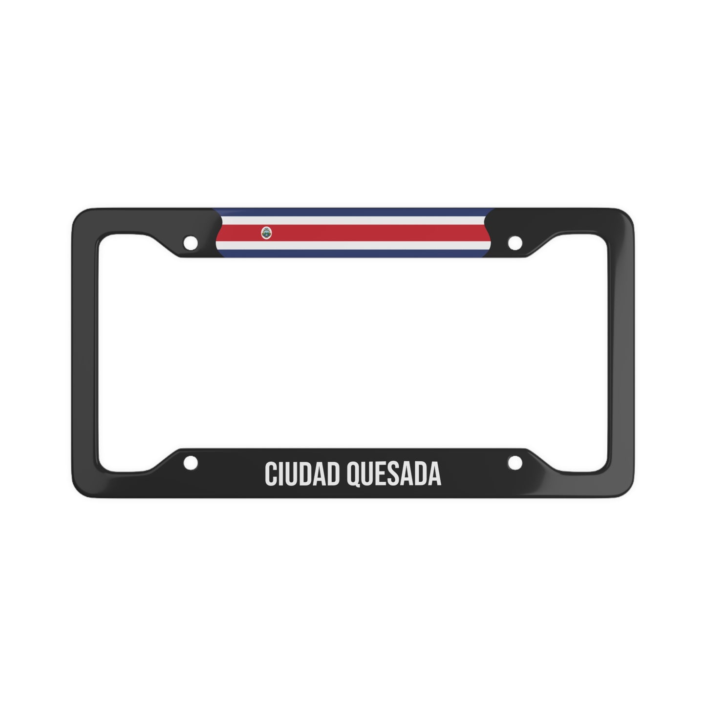 Ciudad Quesada Costa Rica Premium License Plate Frame