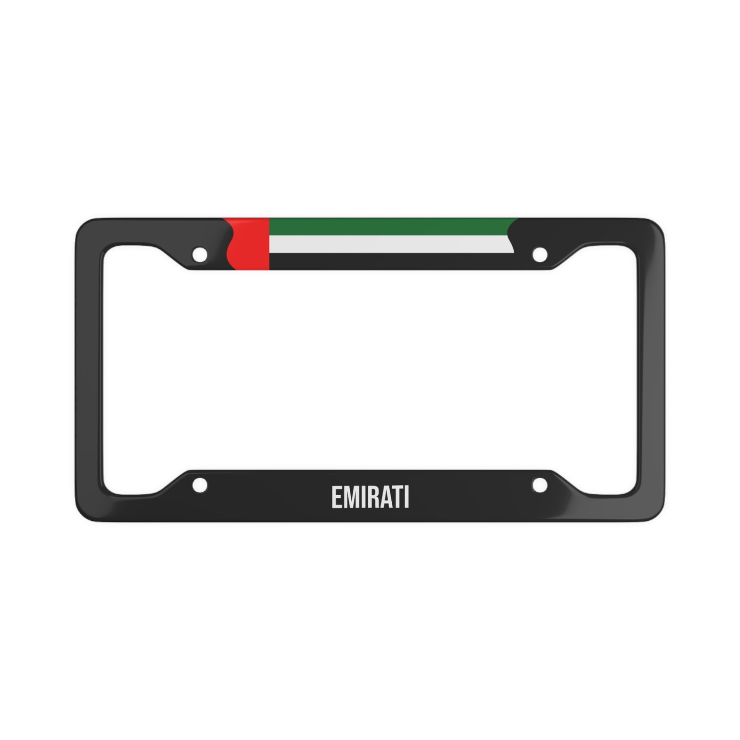 Emirati Premium License Plate Frame