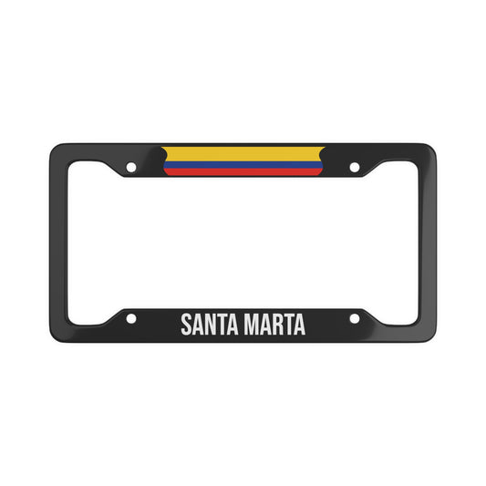 Santa Marta, Colombia Car Plate Frame