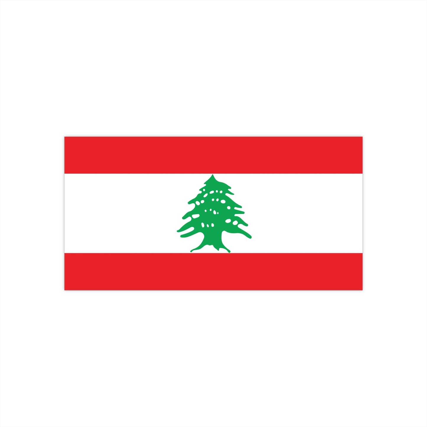 Lebanon Flag Bumper Stickers