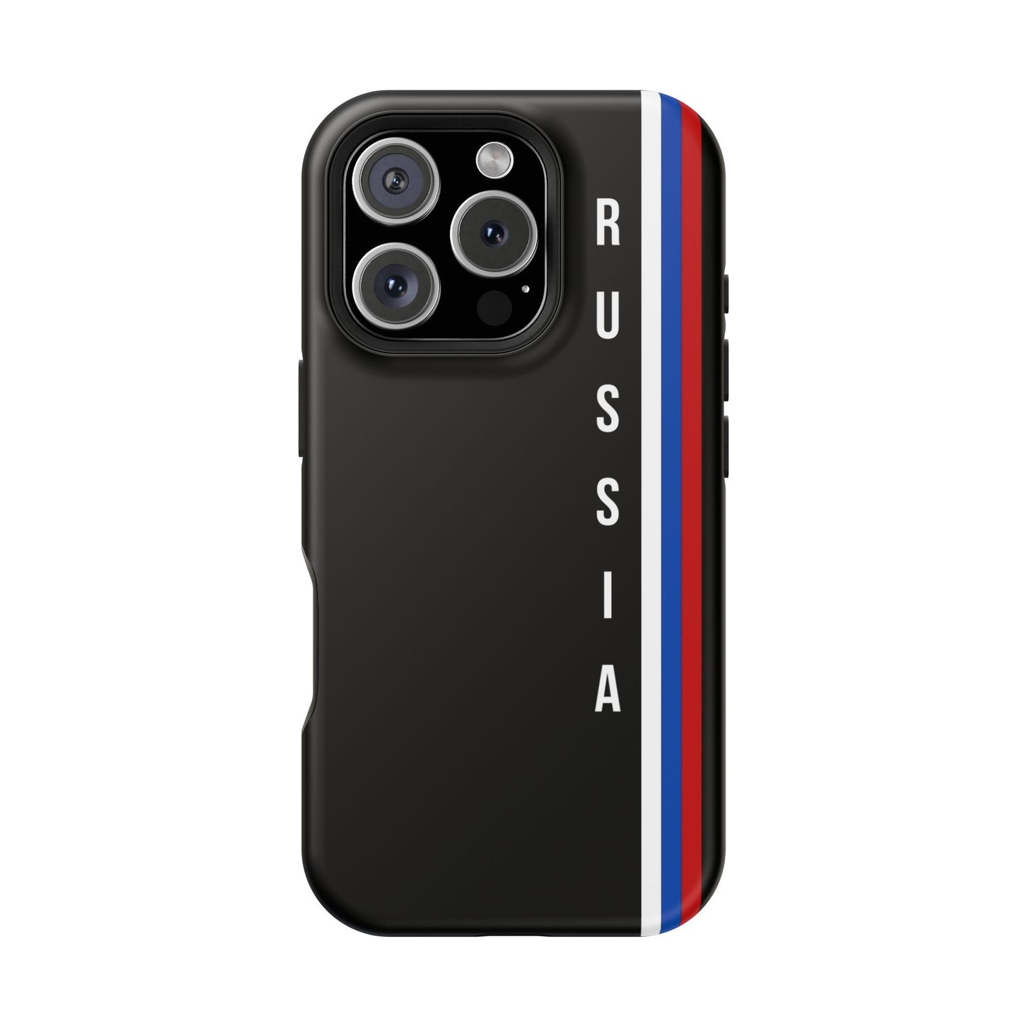 Russia Stripes Vertical MagSafe Tough Cases