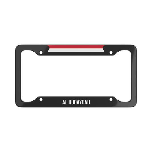 Al Hudaydah Yemen Premium License Plate Frame