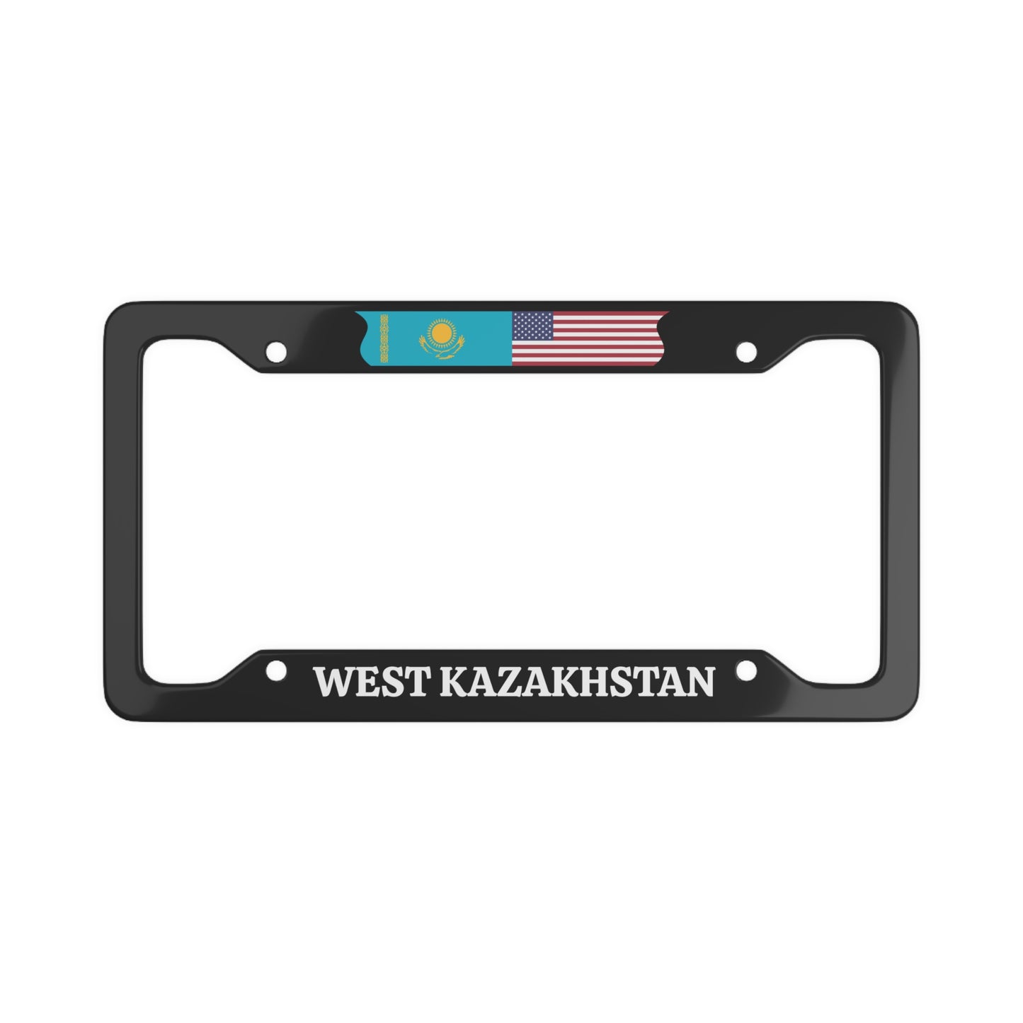 West Kazakhstan License Plate Frame