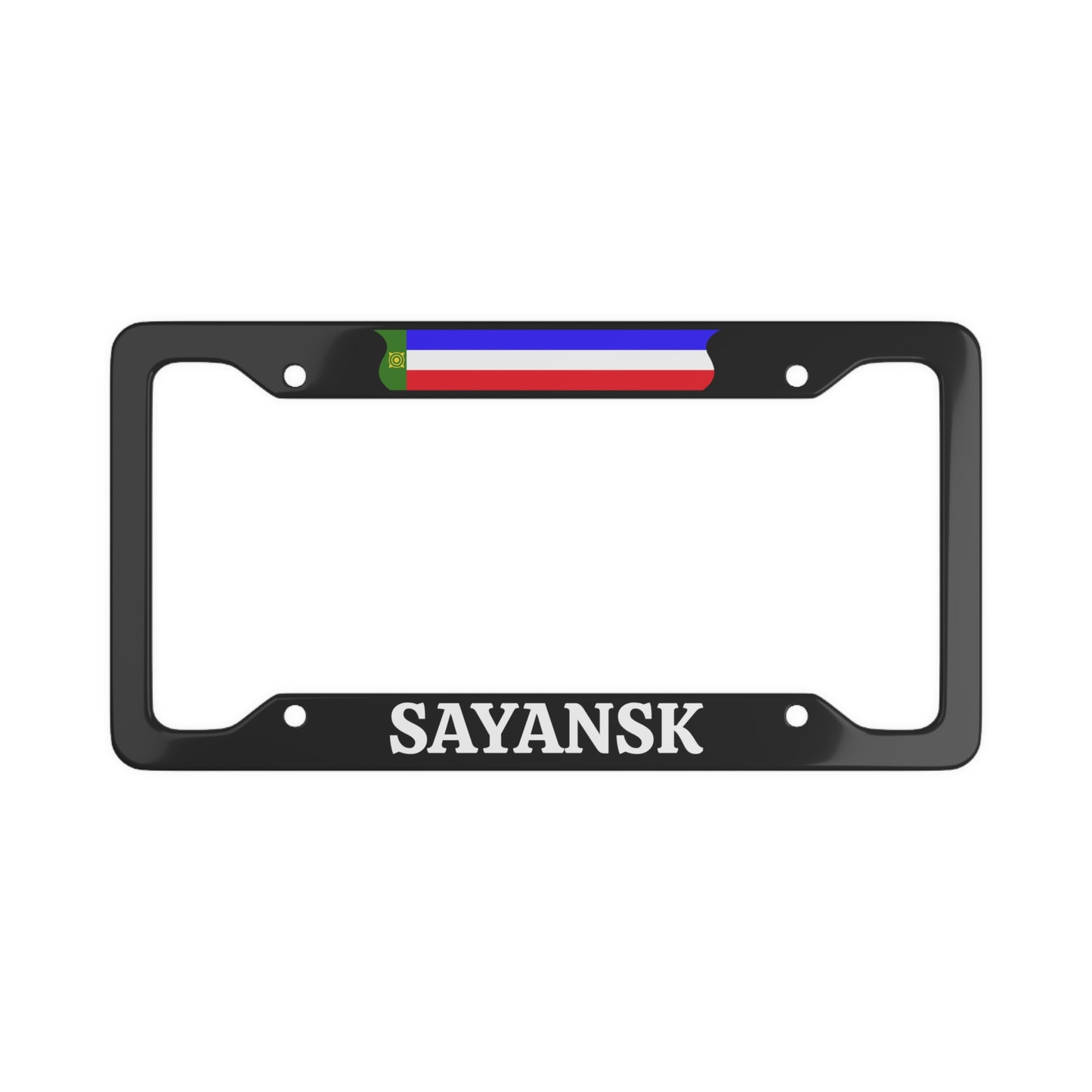 Sayansk, Khakassia License Plate Frame
