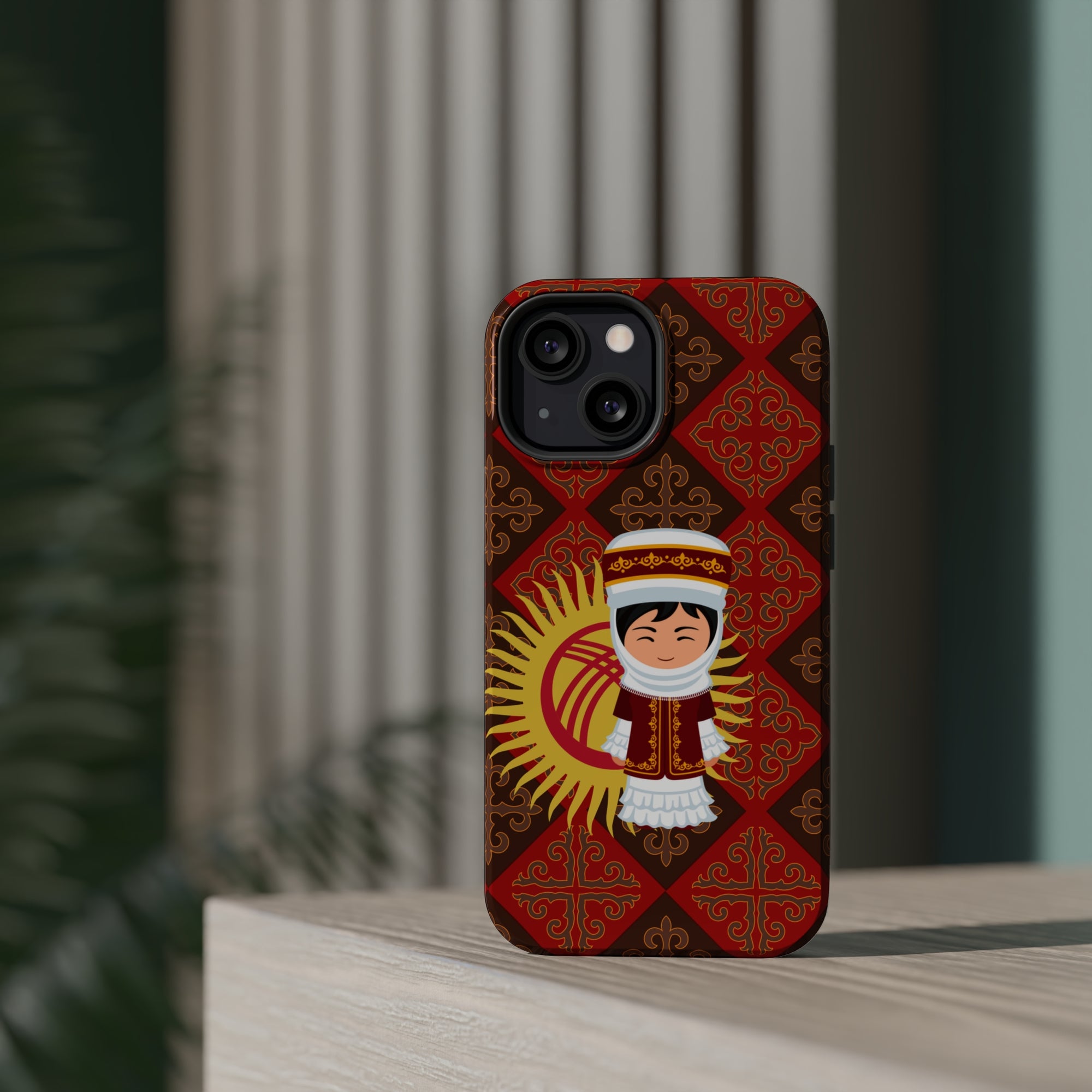 Kyrgyzstan Traditional Clothing MagSafe Tough Cases