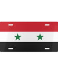 Syria Flag Vanity Plate