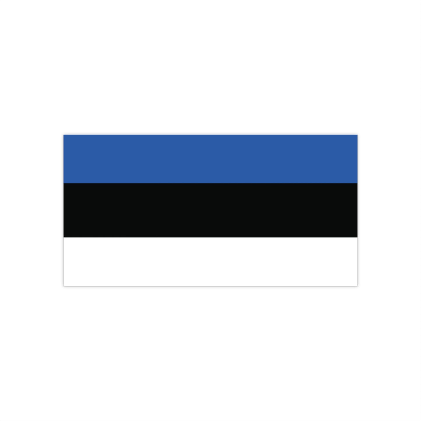 Estonia Flag Bumper Sticker