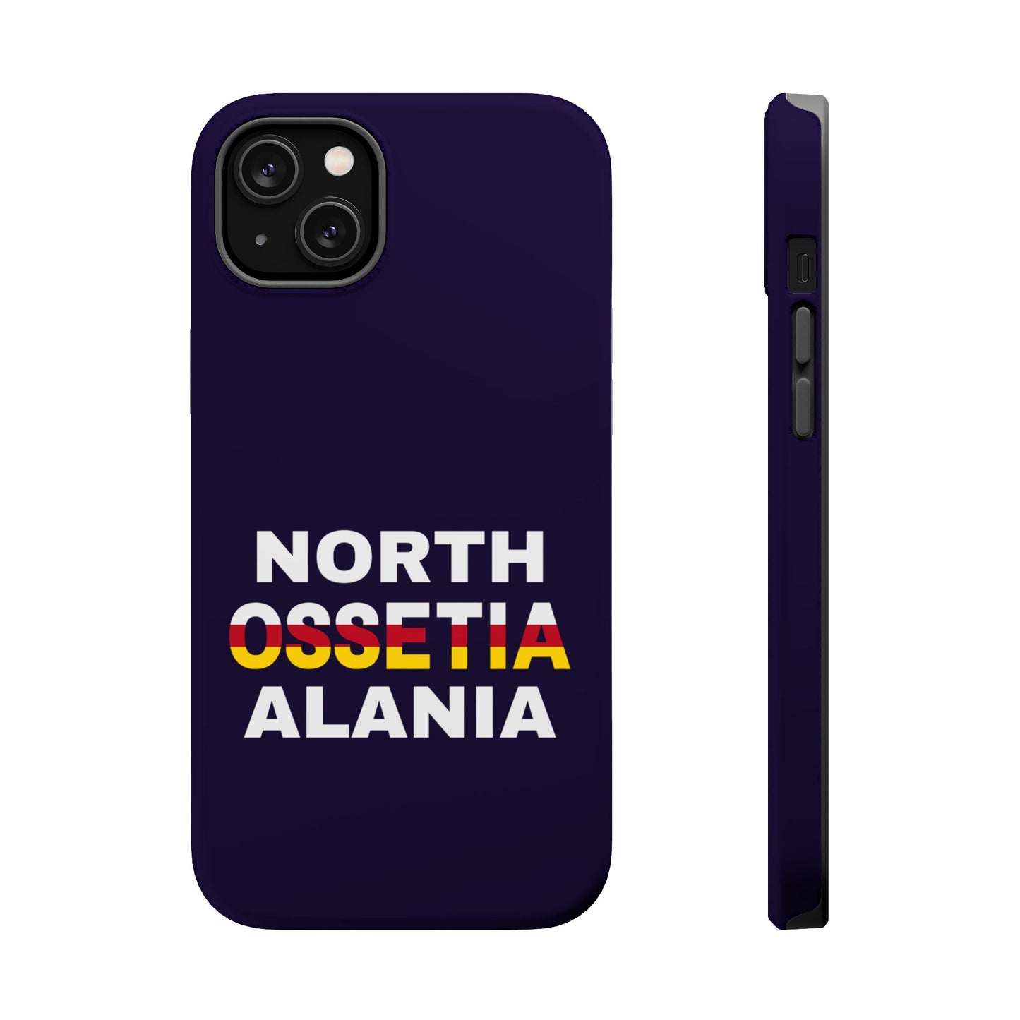 North Ossetia Alania Deep Blue MagSafe Tough Case