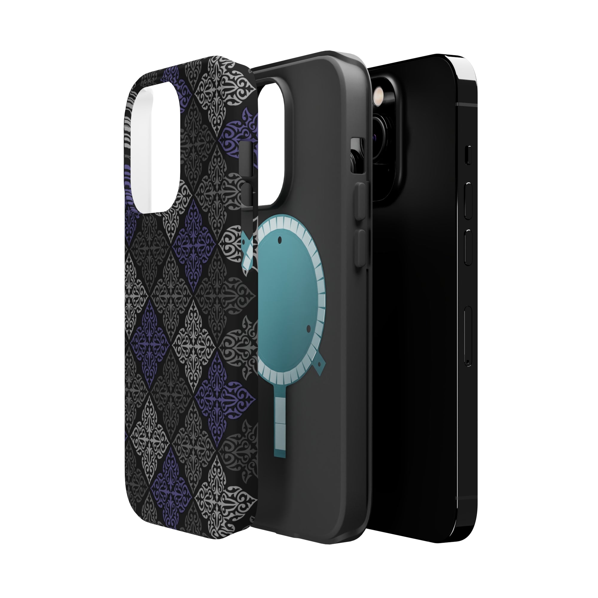 Black KZ Ornament MagSafe Tough Cases