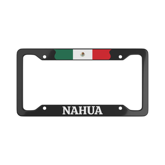 Nahua Aztec Mexican Tribe License Plate Frame