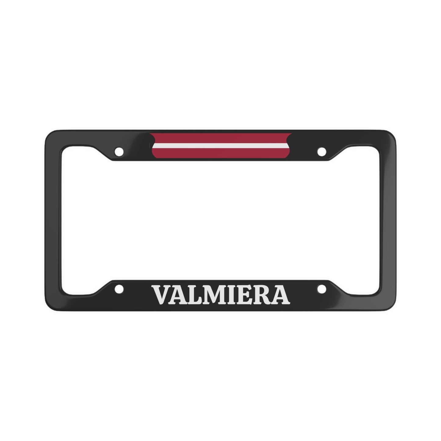 Valmiera, Latvia License Plate Frame