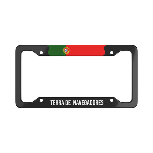 TERRA DE NAVEGADORES Portugal Flag Car Plate Frame