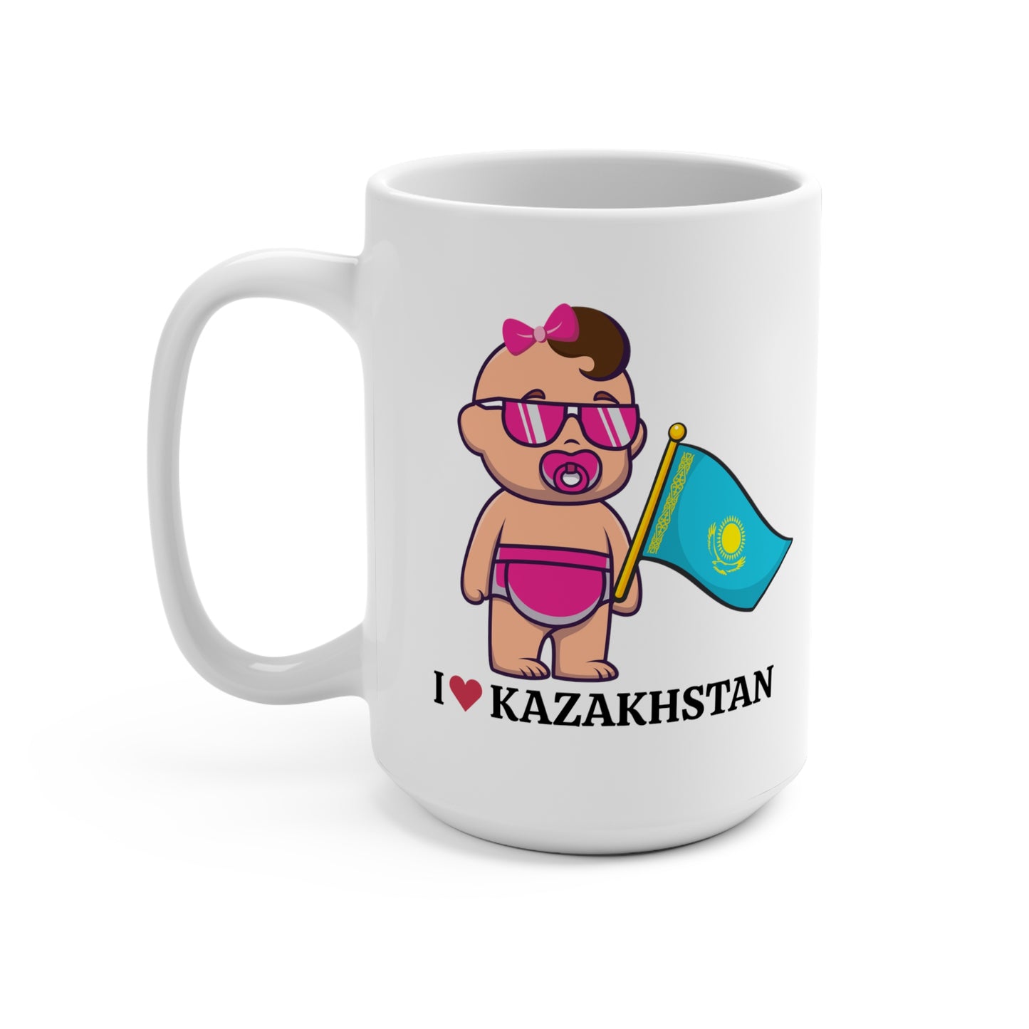 I love KZ Girl Mug 15oz