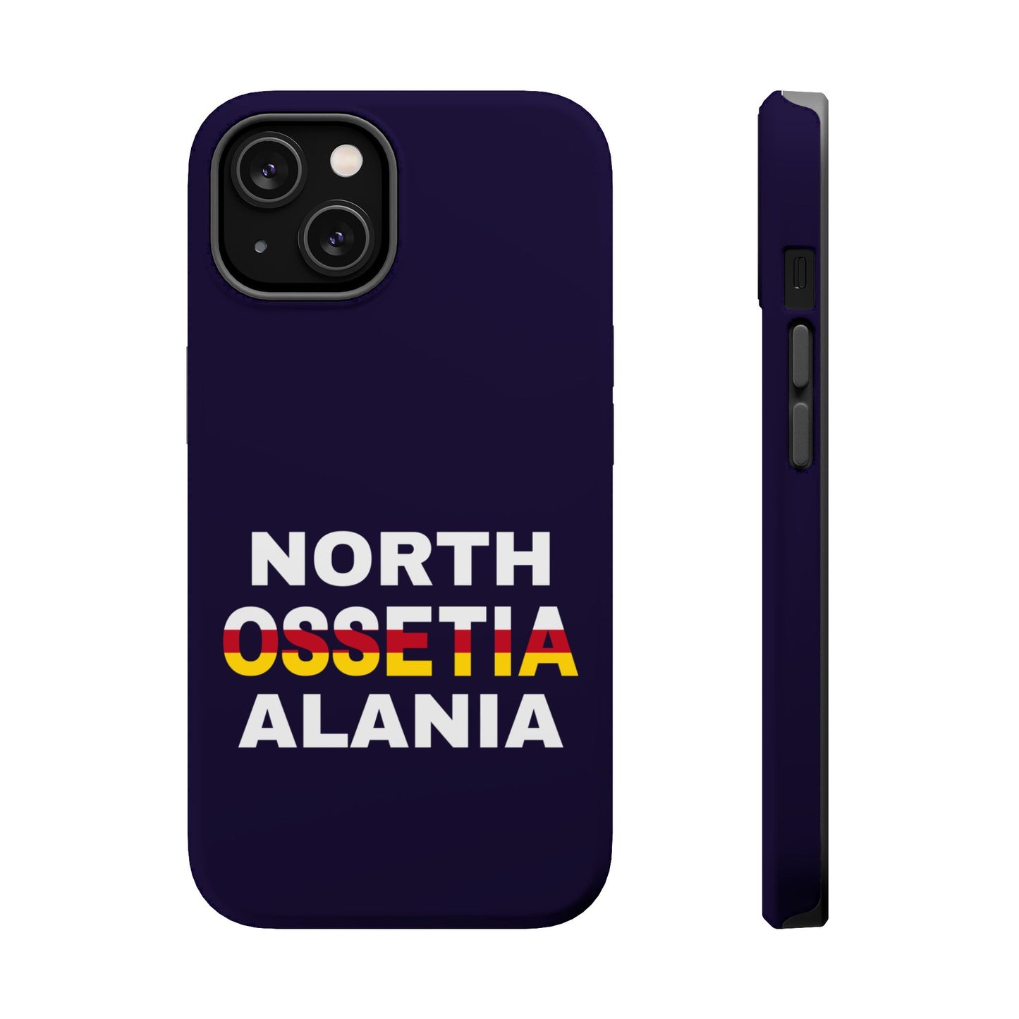 North Ossetia Alania Deep Blue MagSafe Tough Case