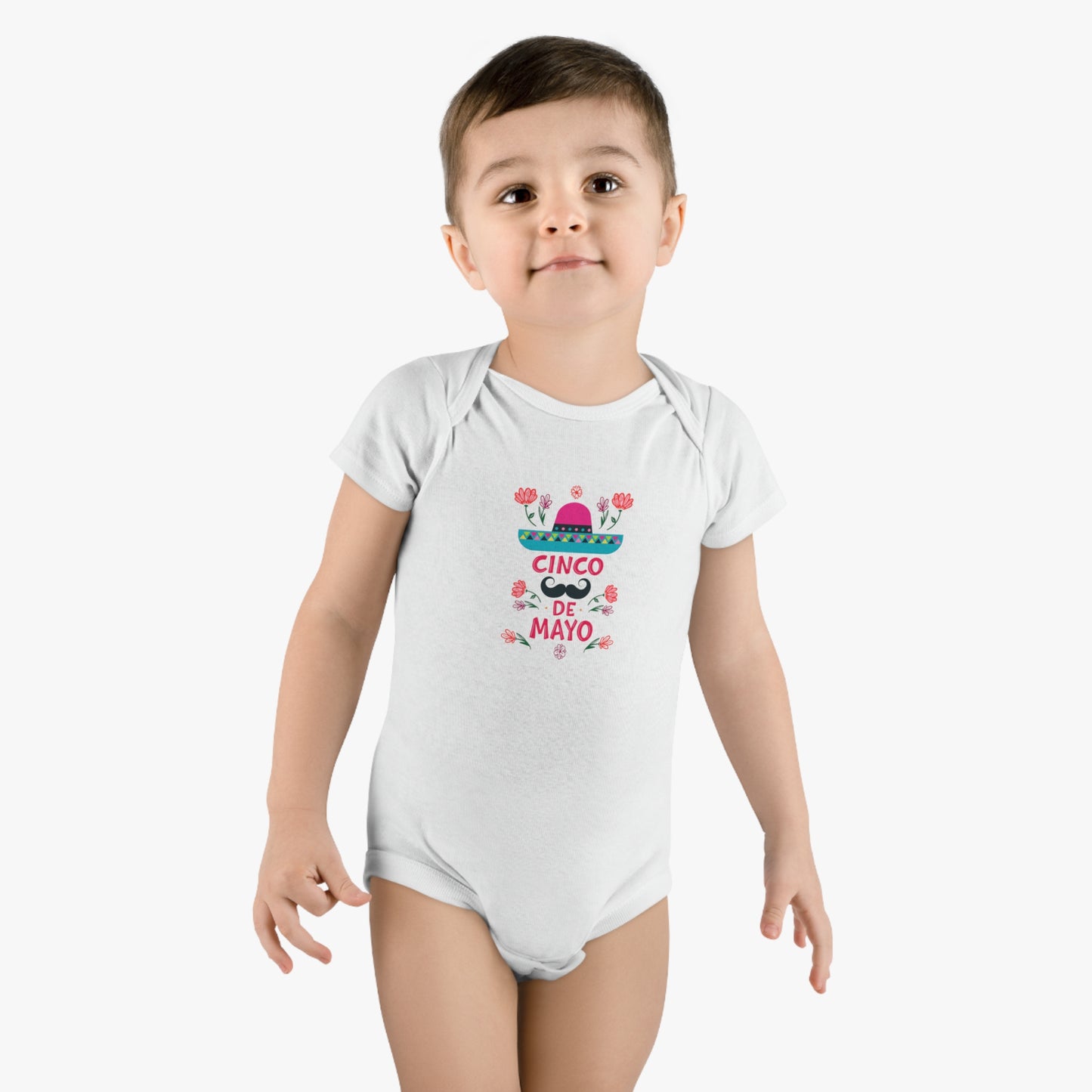 Cinco De Mayo Baby MEX Organic Bodysuit