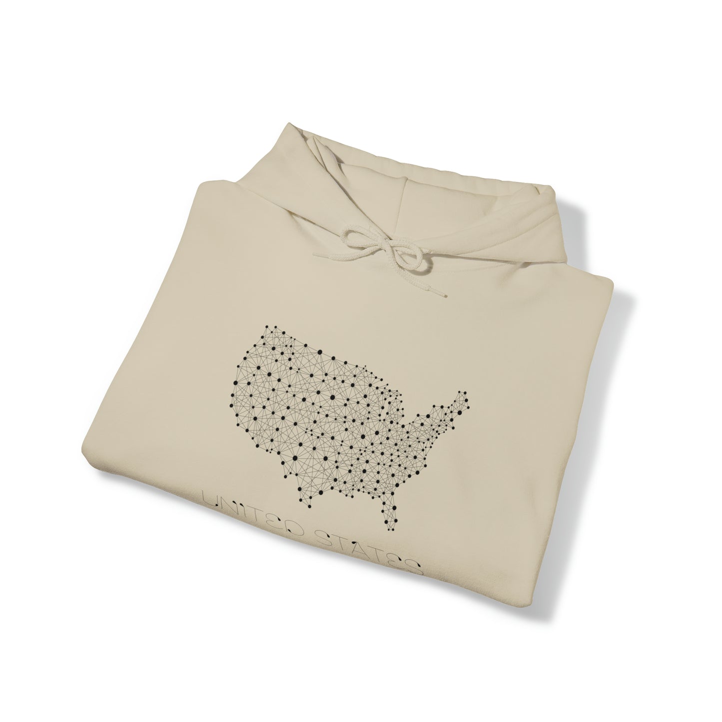 USA Map Unisex Hoodie