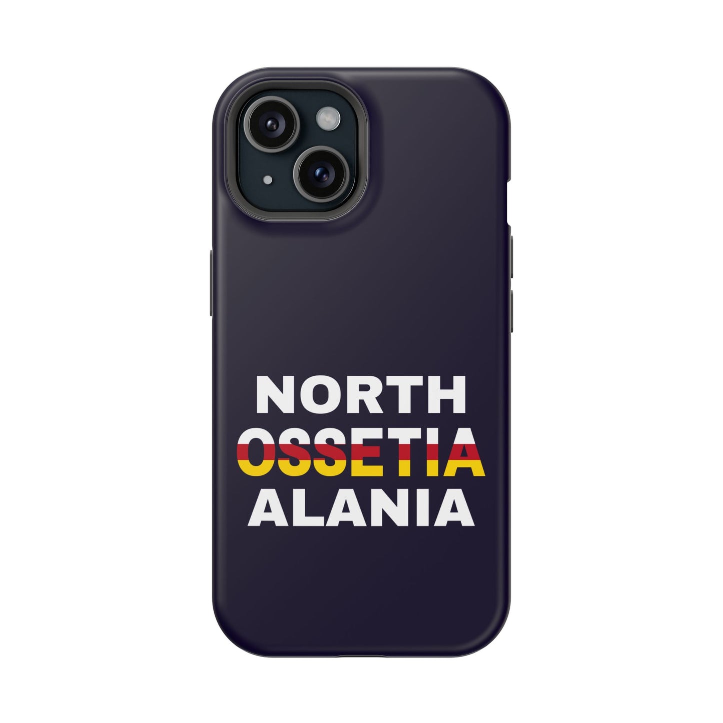 North Ossetia Alania Deep Blue MagSafe Tough Case