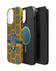 Ukraine Flag Emblem MagSafe Tough Cases