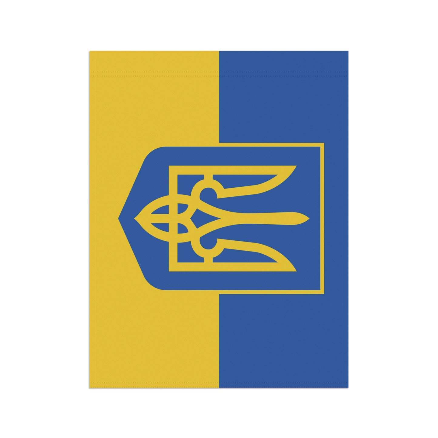 Ukrainian Tryzub Flag Garden & House Banner