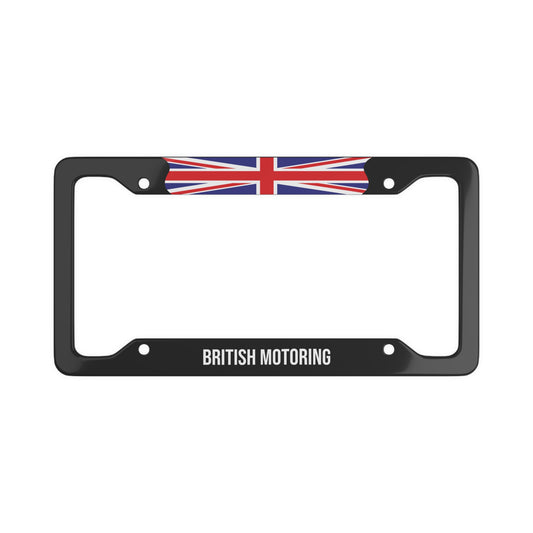 British Motoring UK Flag Car Plate Frame