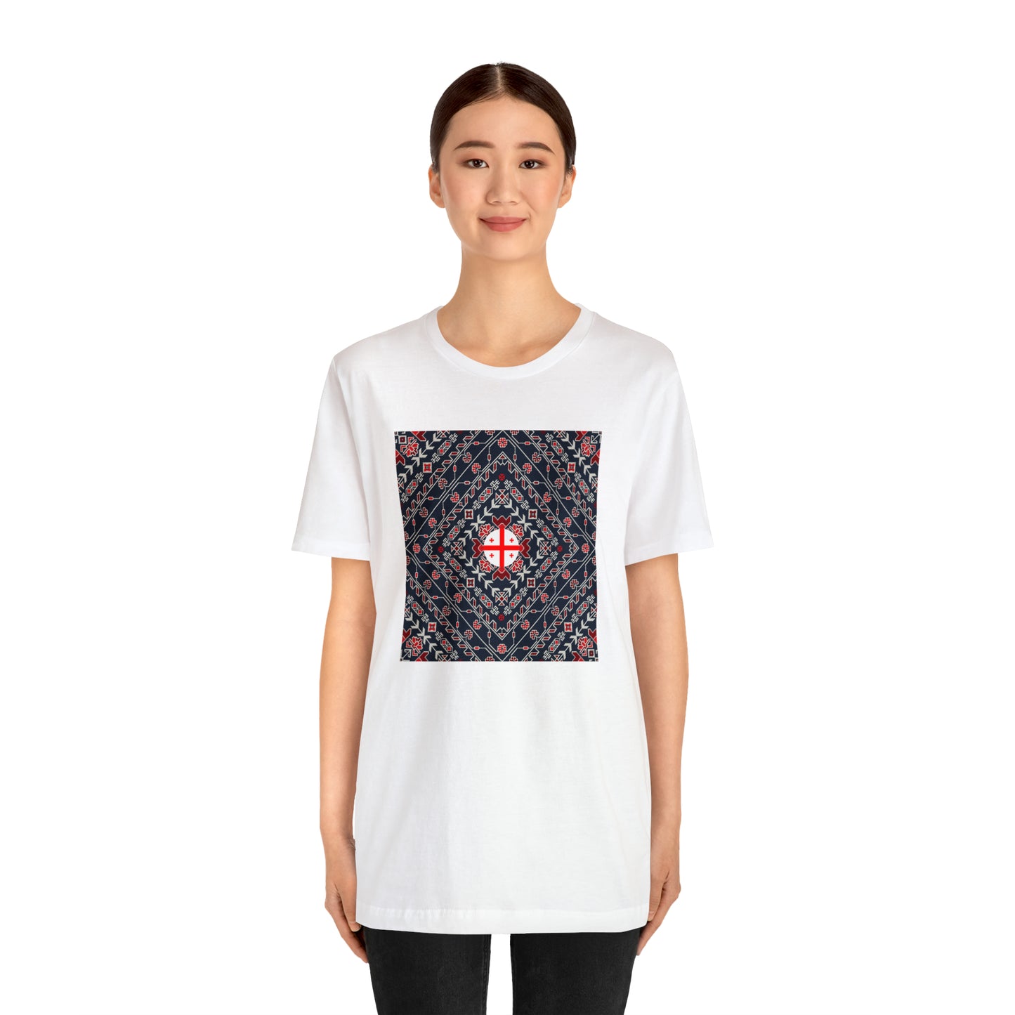 Georgian Embroidery Pattern Unisex T-Shirt