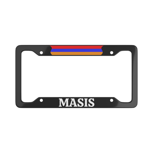 MASIS Armenia with flag License Plate Frame