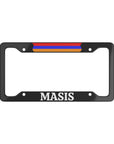 MASIS Armenia with flag License Plate Frame
