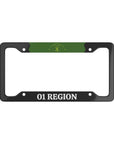 01 Region License Plate Frame