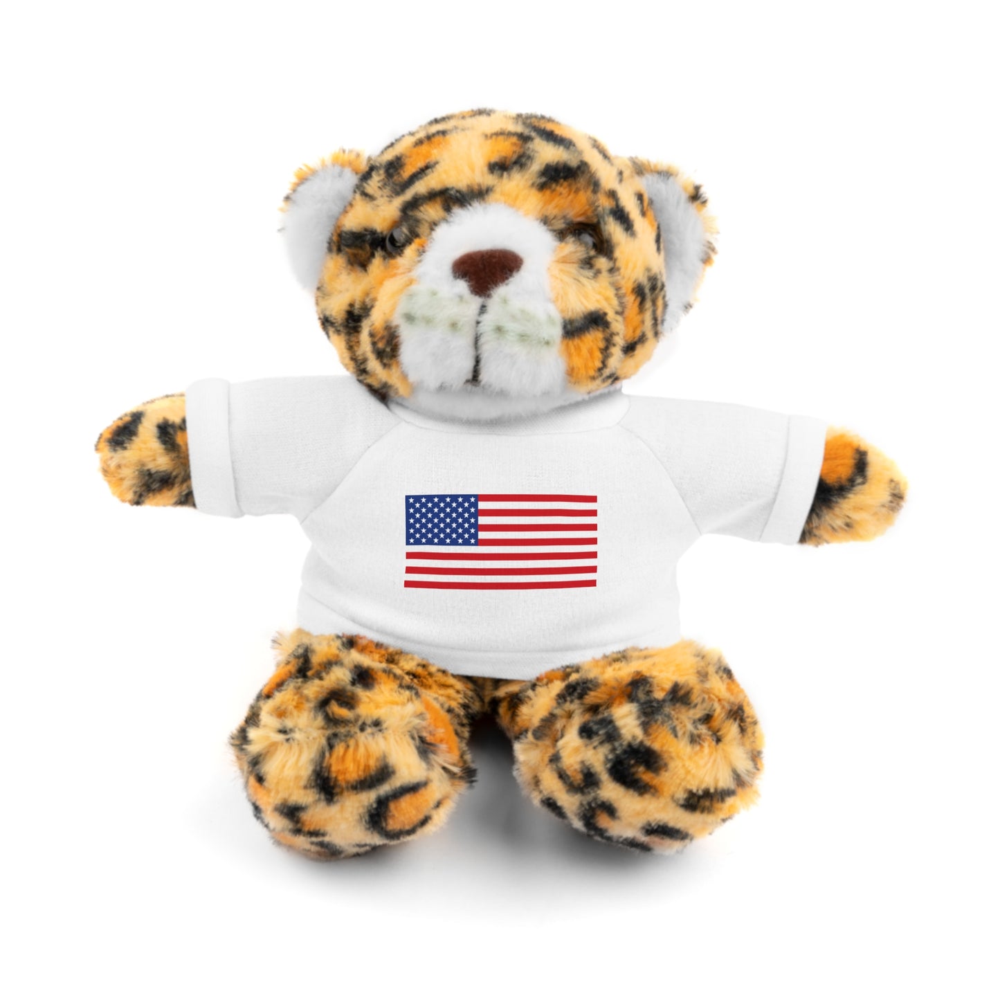 USA Flag Stuffed Animals with Tee