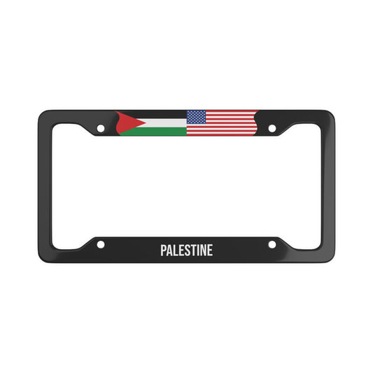 Palestine USA Premium License Plate Frame