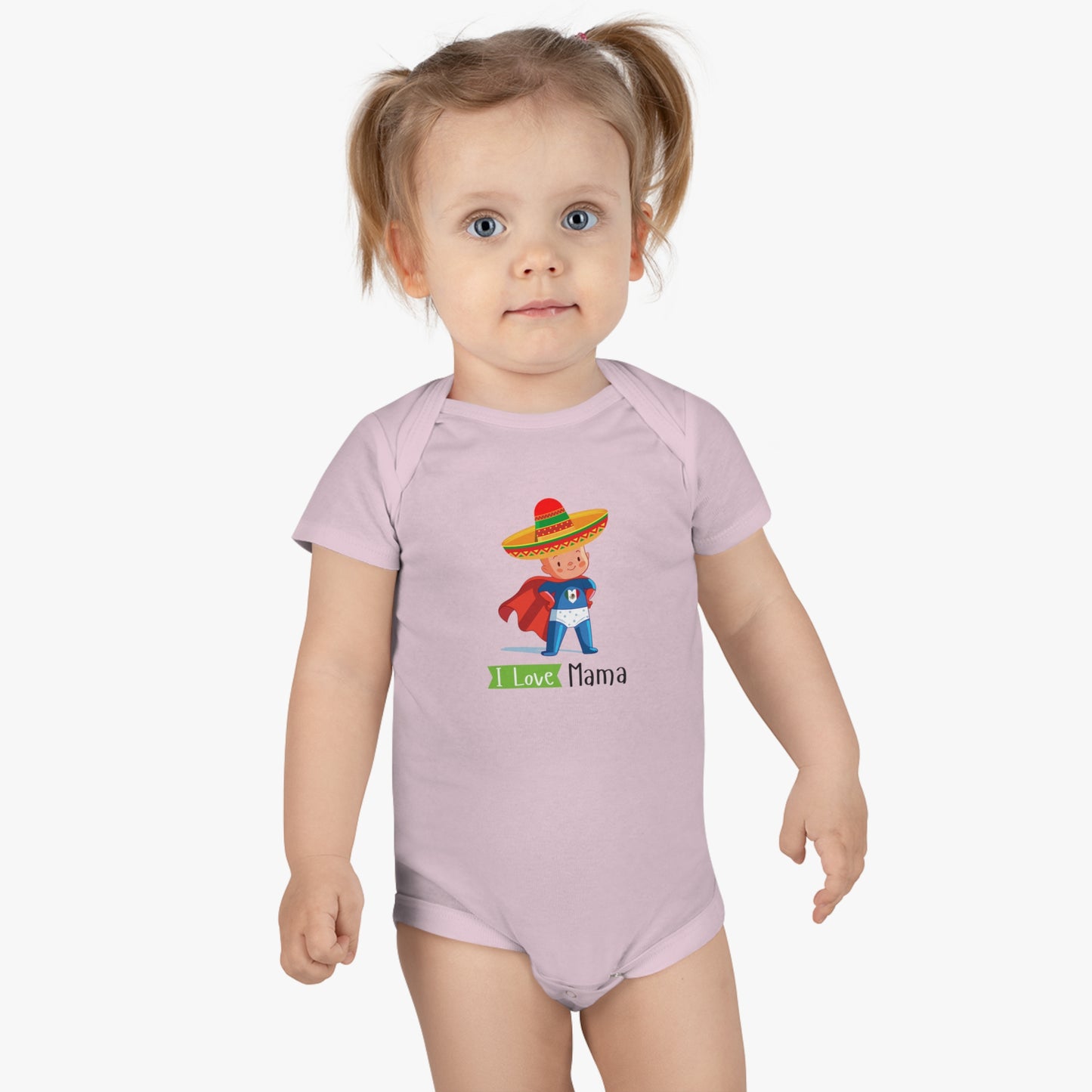 I love Mama MEX Organic Bodysuit