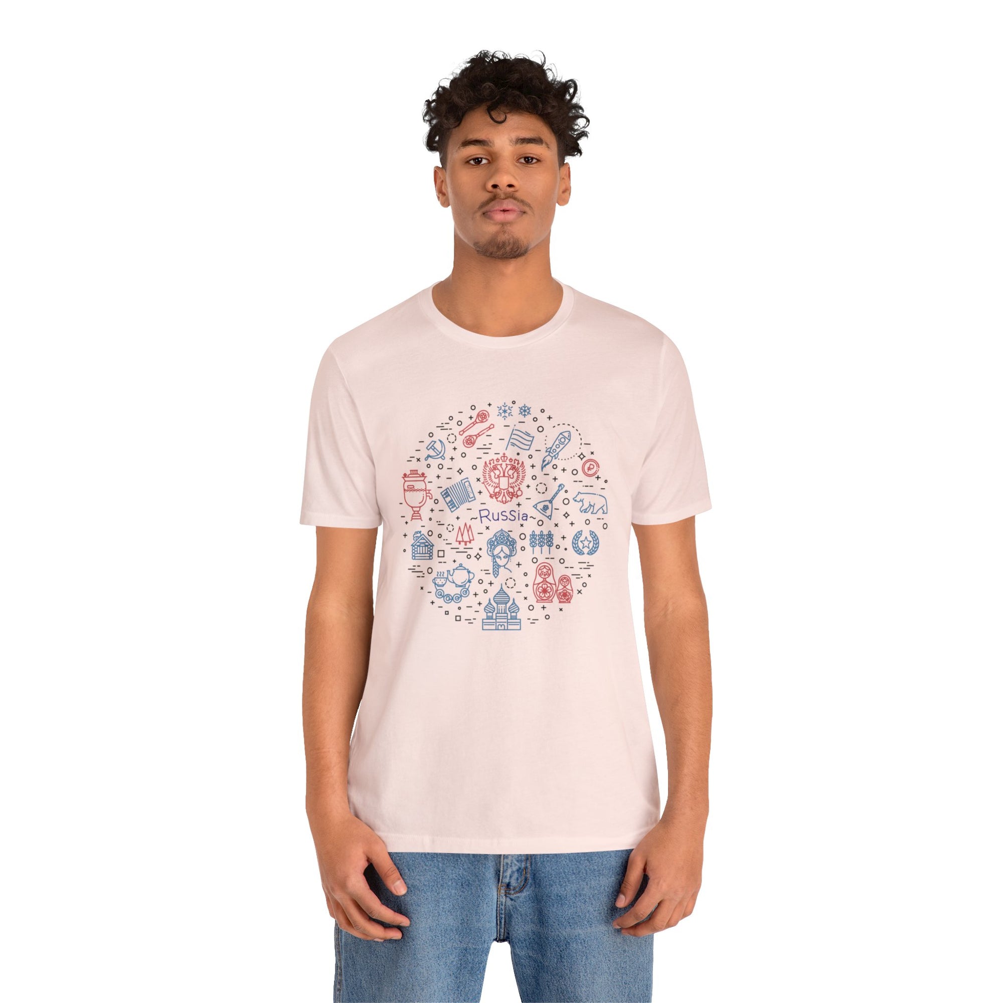 Russia Minimalist Culture T-Shirt