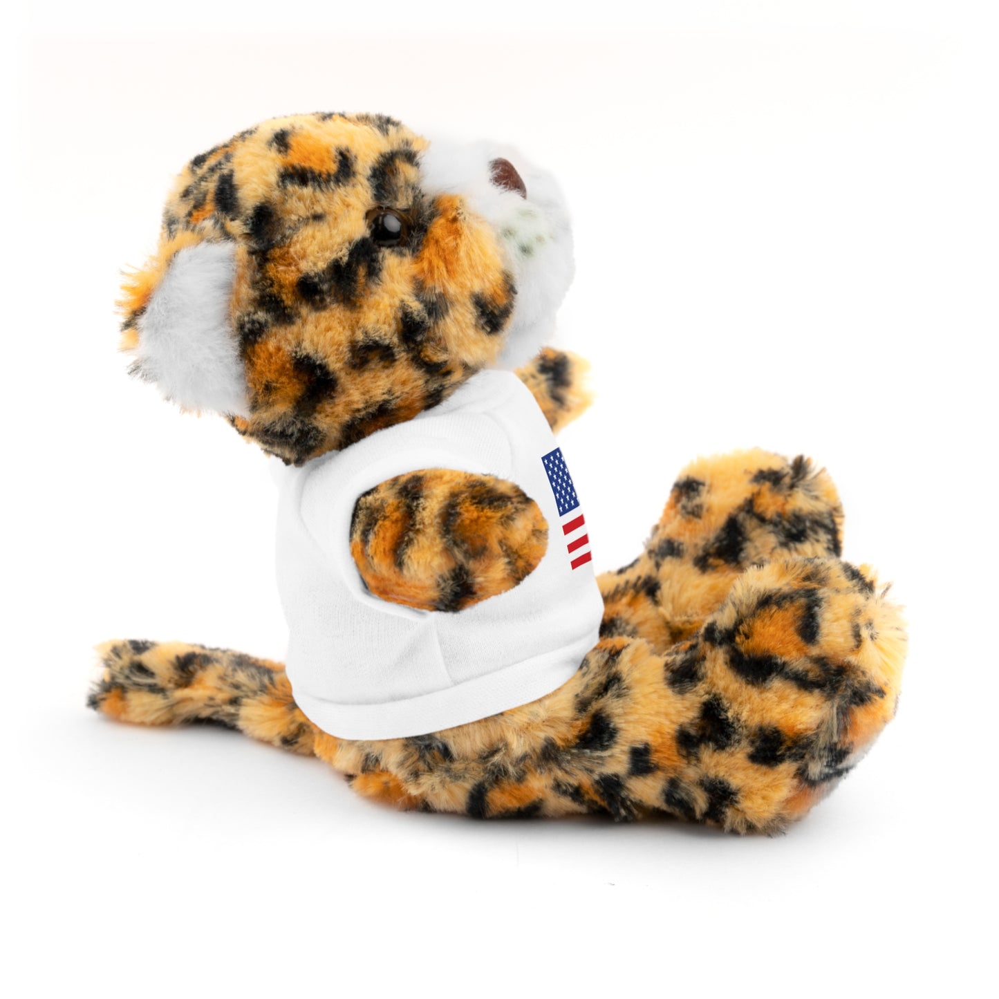 USA Flag Stuffed Animals with Tee