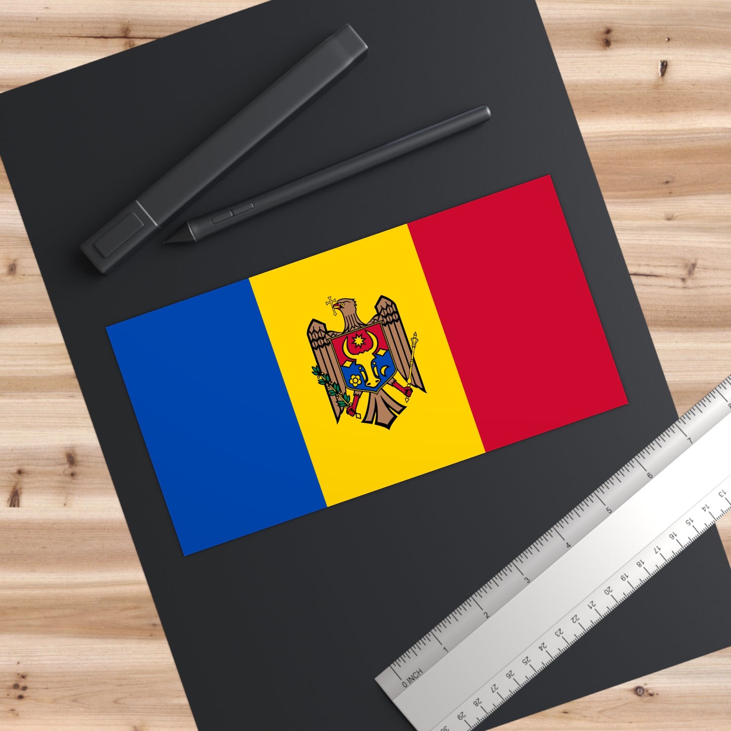 Moldova Flag Bumper Stickers