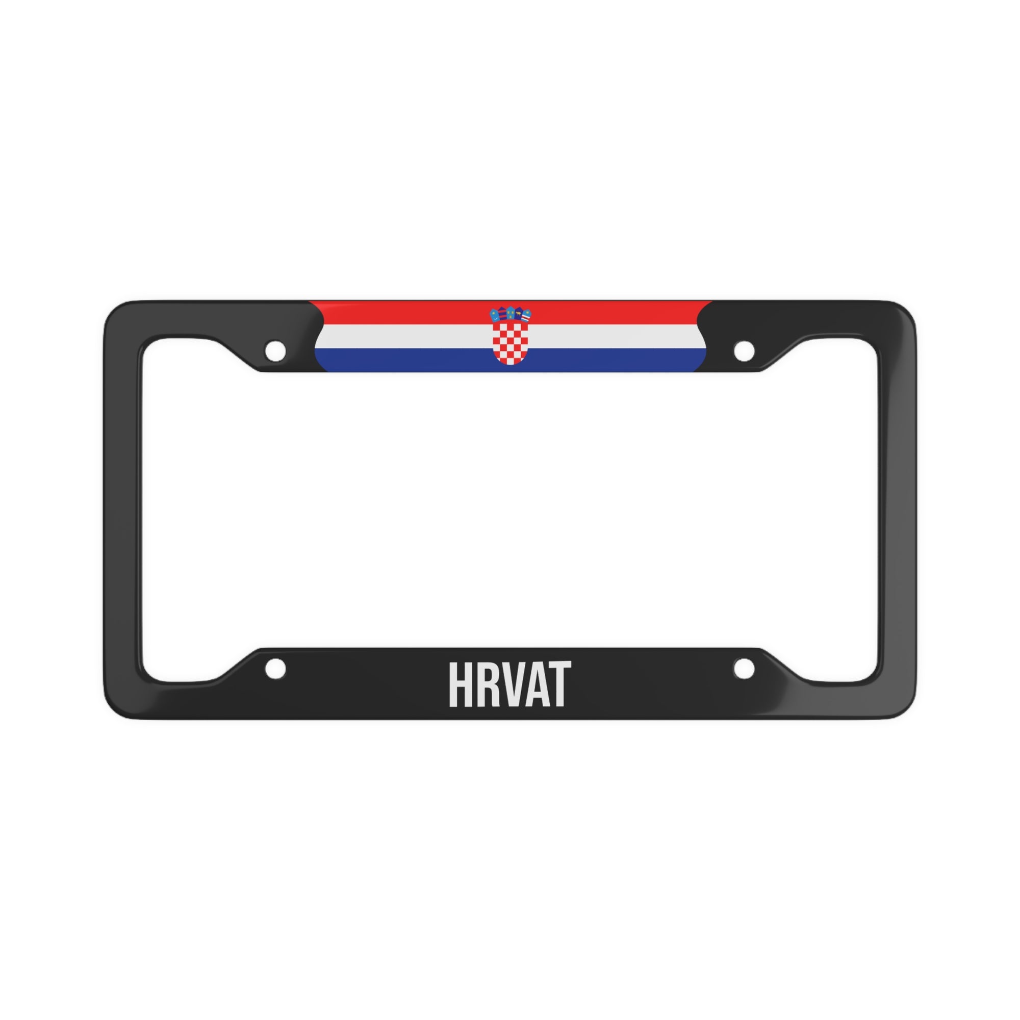 Hrvat, Croatia Flag Car Frame