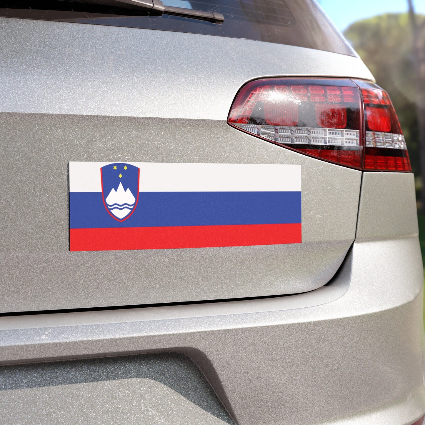 Slovenia Flag Car Magnet