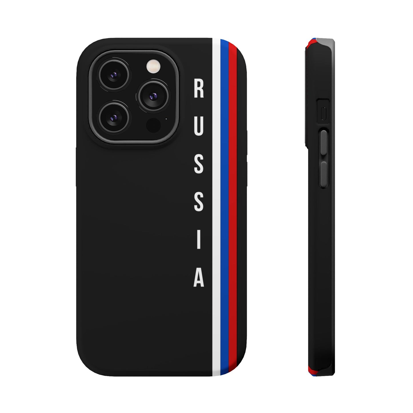 Russia Stripes Vertical MagSafe Tough Cases