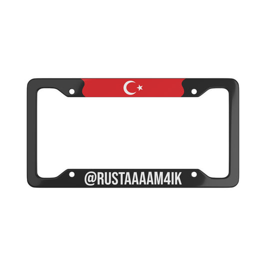 Customized License Plate Frame