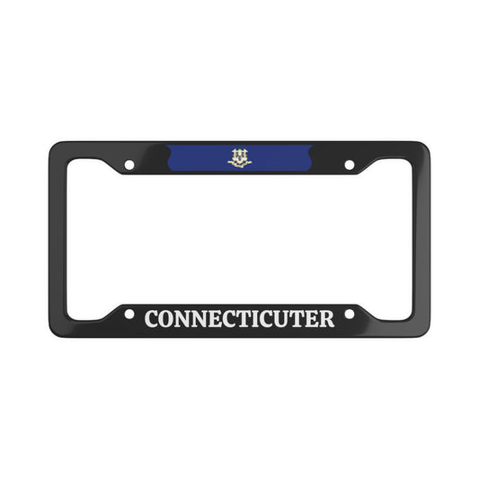 Connecticuter, Connecticut State, USA License Plate Frame