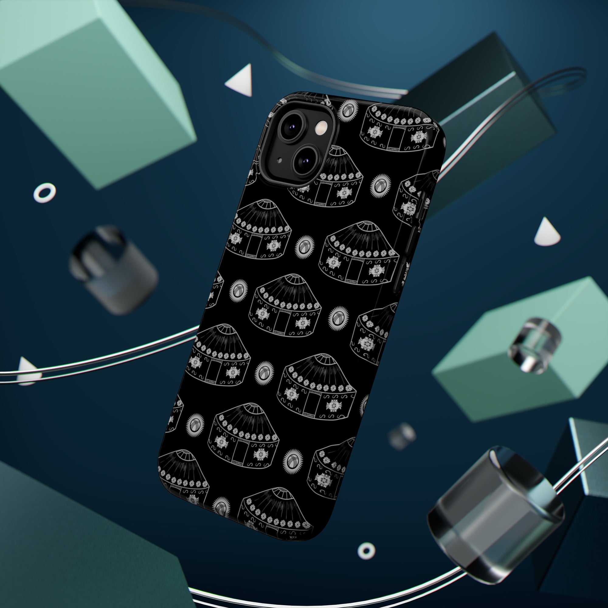 Kyrgyzstan Yurt Pattern MagSafe Tough Cases