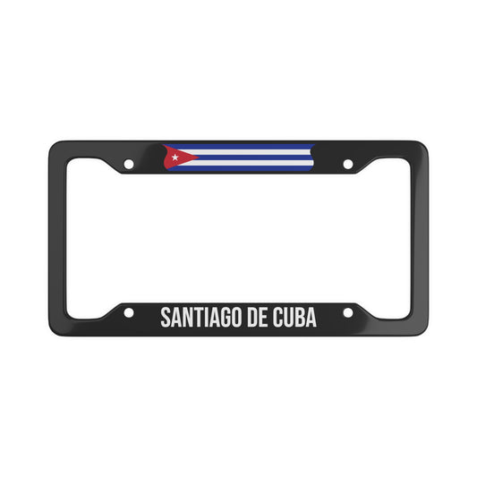 Santiago de Cuba, Cuba Car Plate Frame