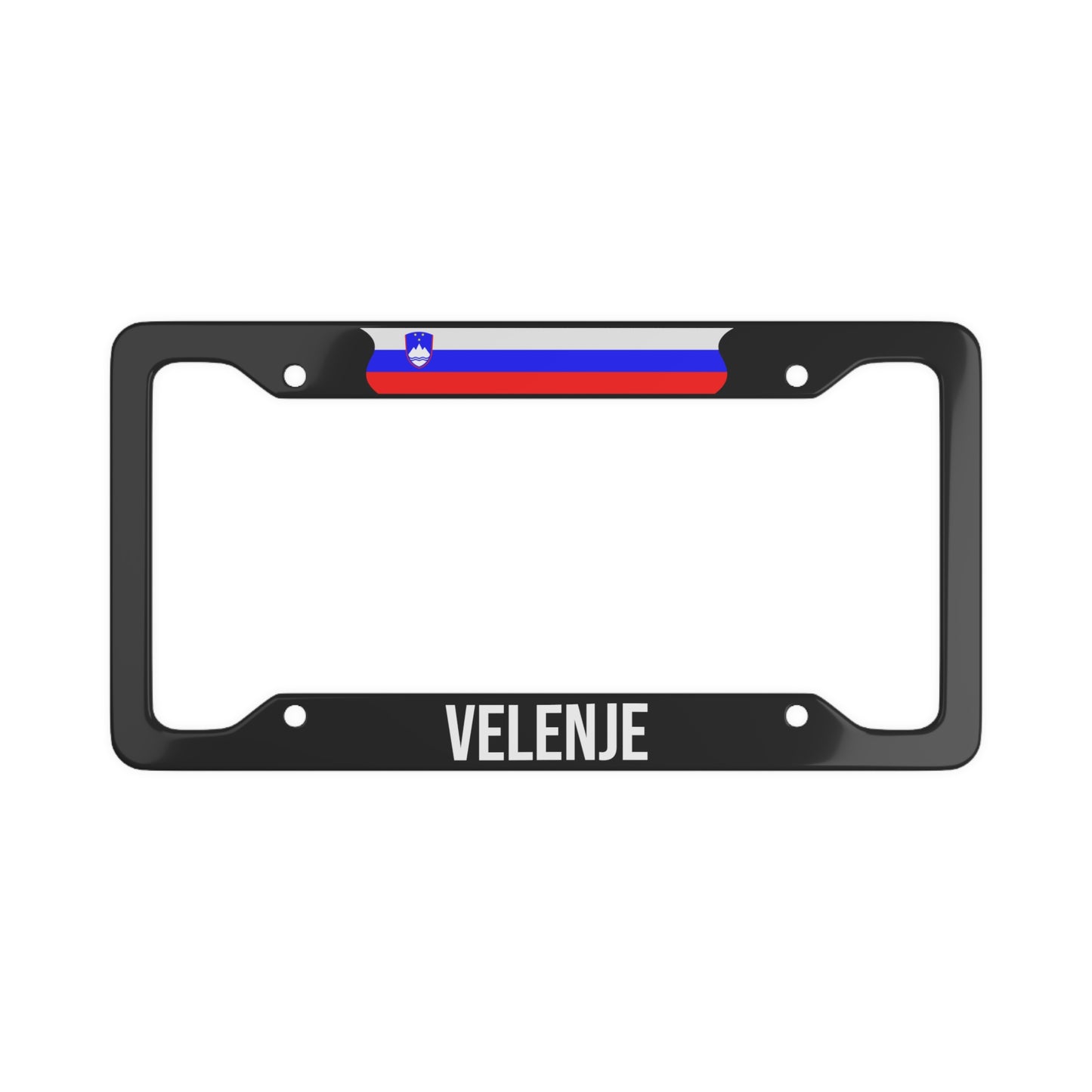 Velenje Slovenia Flag Car Frame