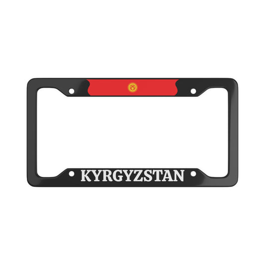 Kyrgyzstan flag License Plate Frame