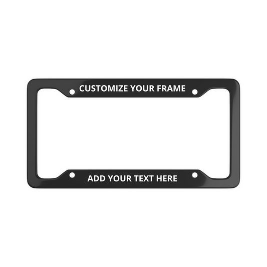Create Your Own License Frame
