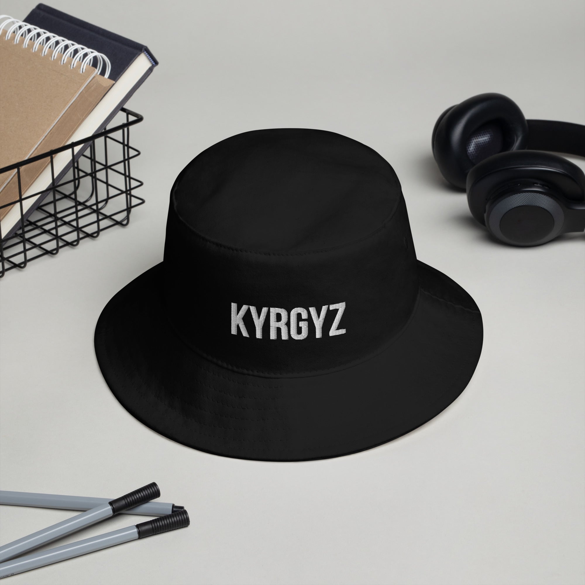 Kyrgyz Embroidery Bucket Hat