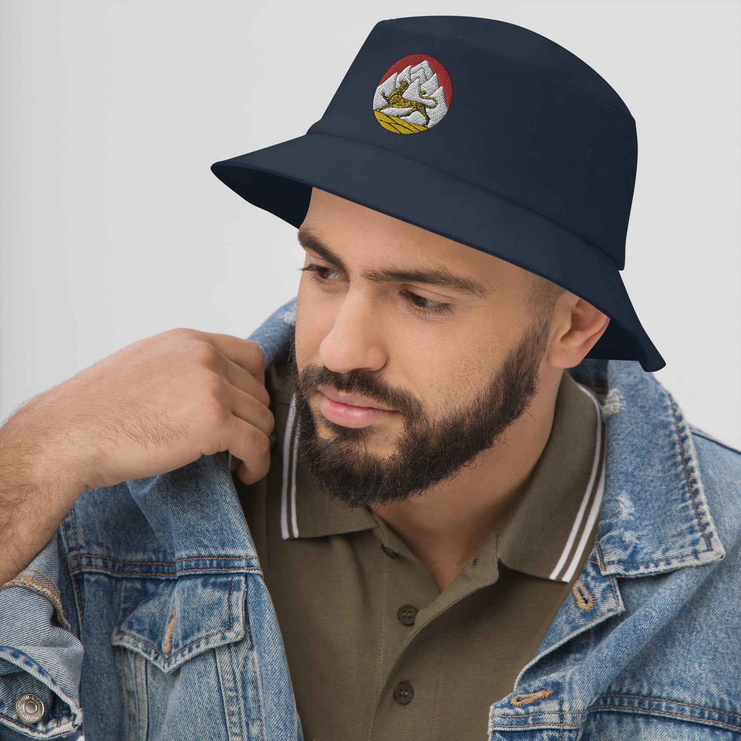 North Ossetia Coat of Arms Bucket Hat