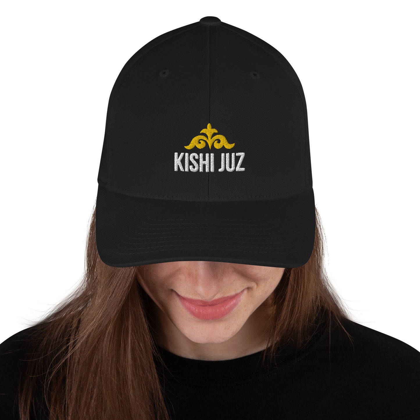 Kishi Juz Embroidery Structured Twill Cap