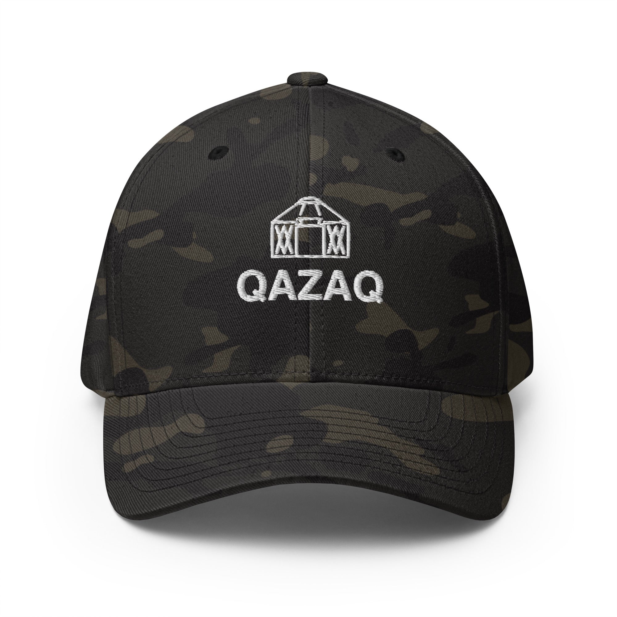 Qazaq Yurt Embroidery Structured Twill Cap